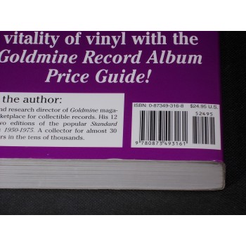 GOLDMINE RECORD ALBUM PRICE GUIDE 2nd Edition – in inglese – Krause 2001