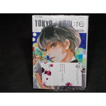 TOKYO GHOUL : RE 1 – Haise Sasaki Variant con Card – di Sui Ishida – J-Pop Sigillato