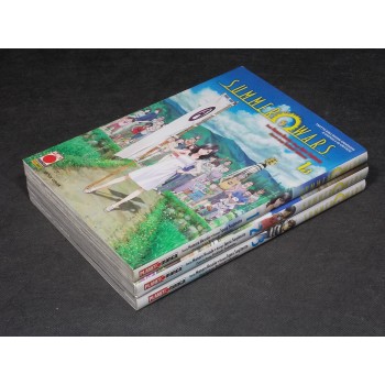 SUMMER WARS 1/3 Serie Cpl – di Hosoda e Sugimoto – Planet Manga 2011 I Ed. NUOVI