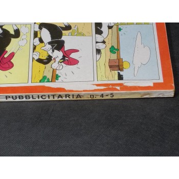 BUGS BUNNY PRESENTA SILVESTRO RACCOLTA PUBBLICITARIA 4-5 – Ed. Cenisio 1962