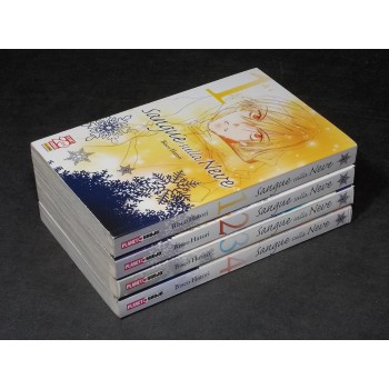 SANGUE SULLA NEVE 1/4 Serie completa – di Bisco Hatori – Planet Manga 2015 I ed.