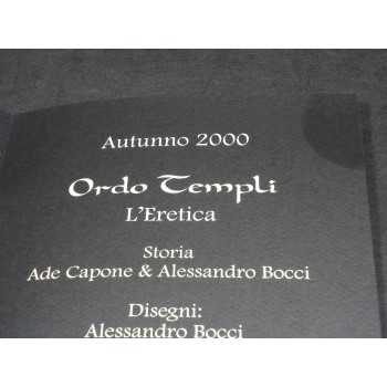 ORDO TEMPLI PREVIEW di Ade Capone e Alessandro Bocci – Star Comics 2000