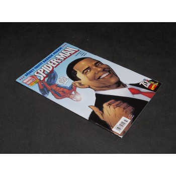 SPIDER-MAN 60 – SPIDEY TRIFFT BARACK OBAMA – in Tedesco - Panini 2009