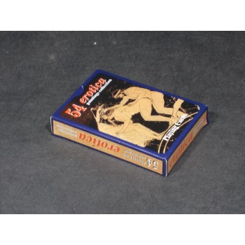 54 PLAYING CARDS WITH THE BEST EROTICA PAINTING COLLECTION con scatola