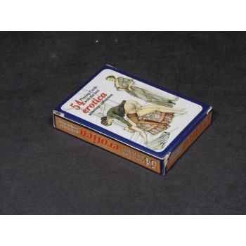 54 PLAYING CARDS WITH THE BEST EROTICA PAINTING COLLECTION con scatola