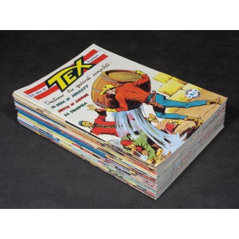 GLI ALBI DI TEX A COLORI Seconda serie 1/25 completa con Box – Ed. Mercury 1997 