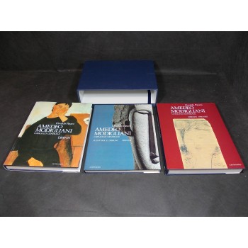 AMEDEO MODIGLIANI CATALOGO GENERALE - 3 Volumi con Box – Leonardo ed. 1991 I Ed.