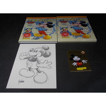 TOPOLINO Album figurine cartonato VUOTO con Box – Panini 2018