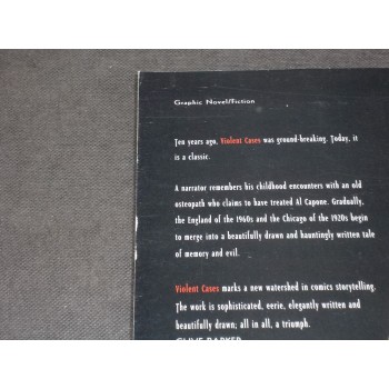 VIOLENT CASES di Gaiman e McKean – in Inglese – Kitchen Sink Press 1997 III Ed.