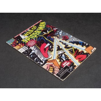 WEB OF SPIDER-MAN 585 con Poster – in Greco – 1992