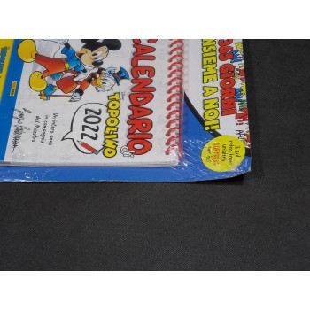 TOPOLNO 3444 con Calendario da scrivania 2022 – Disney Panini 2021 Sigillato