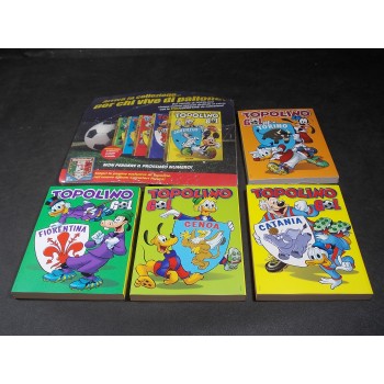 TOPOLINO GOL 1/5 Serie completa – Disney Panini 2014