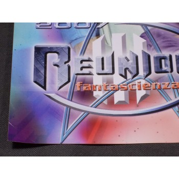 REUNION FANTASCIENZA III 2007 – Locandina cm 28 x 37 – Riccione