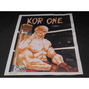 KOR ONE di Roberto De Angelis – Stampa cm 29,4 x 39,8 – Copia 484/800