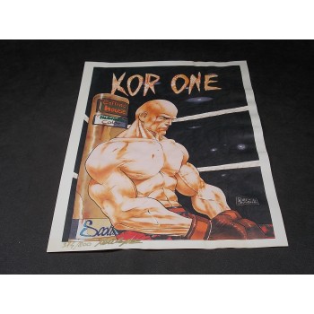 KOR ONE di Roberto De Angelis – Stampa cm 29,4 x 39,8 – Copia firmata 374/800