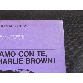 SIAMO CON TE , CHARLIE BROWN ! di C. M. Schulz  - Milano Libri 1968  I Ed.