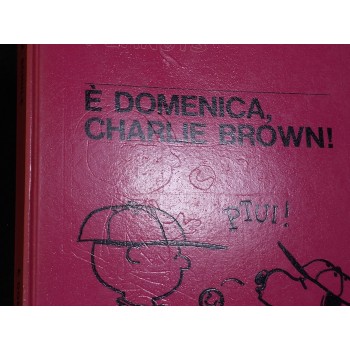 E' DOMENICA  , CHARLIE BROWN ! di C. M. Schulz  - Milano Libri 1966  I Ed.