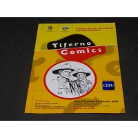 TIFERNO COMICS Volantino 1° Mostra Mercato Fumetti e Giochi di Ruolo – 2004