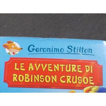 LE AVVENTURE DI ROBINSON CRUSOE e LA SPADA NELLA ROCCIA Geronimo Stilton  Piemme