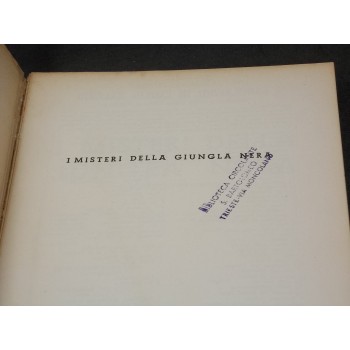 I CAPOLAVORI DI EMILIO SALGARI Lotto 4 romanzi – Casa Ed.  Viglongo 1967