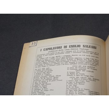 I CAPOLAVORI DI EMILIO SALGARI Lotto 4 romanzi – Casa Ed.  Viglongo 1967