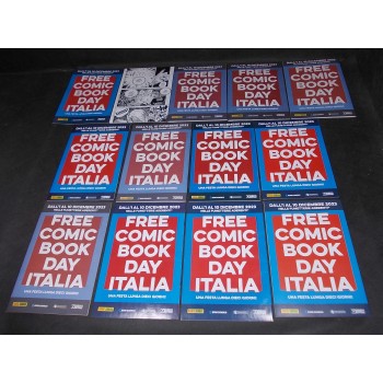 FREE COMIC BOOK DAY ITALIA 2023 – Completa 13 albi