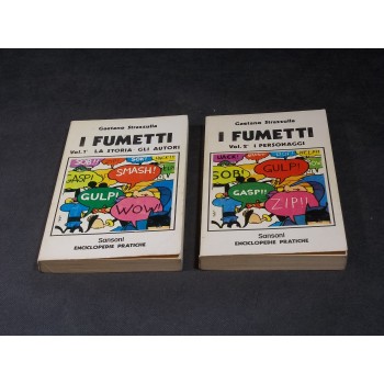 I FUMETTI 1 e 2 – Saggi di Gaetano Strazzulla – Sansoni 1980