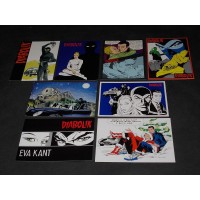 DIABOLIK Lotto 8 cartoline con annullo – Promocard 1996 - 2005