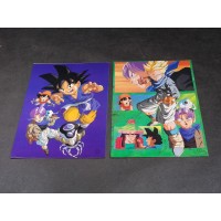 DRAGON BALL GT – 2 stampe su cartoncino cm 16,4x24,3