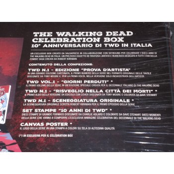 THE WALKING DEAD CELEBRATION BOX 10° ANNIVERSARIO TWD IN ITALIA Sigillato 2015