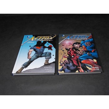 SUPERMAN ACTION COMICS 1 e 2 di GRANT MORRISON  – New 52 Limited - RW Lion 2014