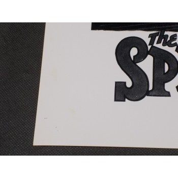 THE SPIRIT di Will Eisner - Stampa cm 31x39 – Cartoonist Book Bernazzali 1991