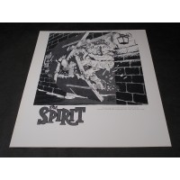 THE SPIRIT di Will Eisner - Stampa cm 31x39 – Cartoonist 1991