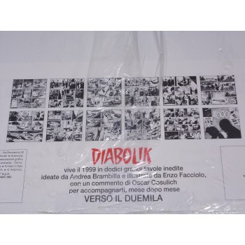 DIABOLIK VERSO IL 2000 – Calendario 1999 – Astorina 1998 Sigillato