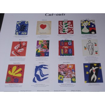 CUT-OUTS di Henri Matisse – Calendario 2010 – Taschen