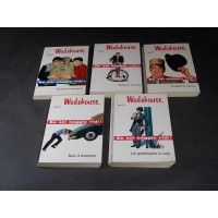 P. G. WODEHOUSE  6, 7, 31, 34, 38 - 5 volumi – Casa Editrice Bietti 1966