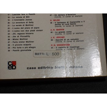 P. G. WODEHOUSE  6, 7, 31, 34, 38 - 5 volumi – Casa Editrice Bietti 1966