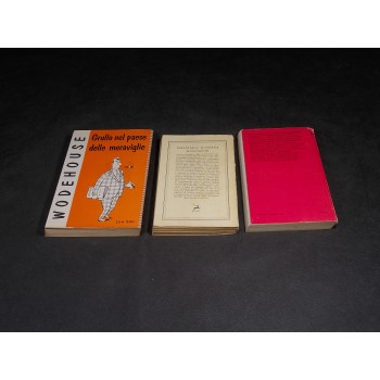 P.G. WODEHOUSE – 3 romanzi  - Federico Elmo Ed. / Mondadori