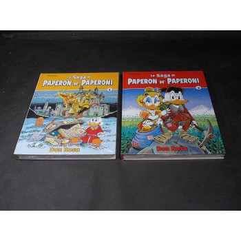 LA SAGA DI PAPERON DE' PAPERONI 1/2 Cpl – di Don Rosa – Disney Panini Sigillati