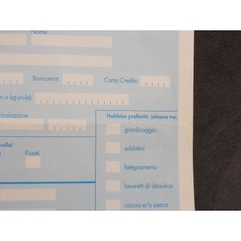 MODELLO DICHIARAZIONE REDDITI Padania – Supplemento Cuore 274 – 1996