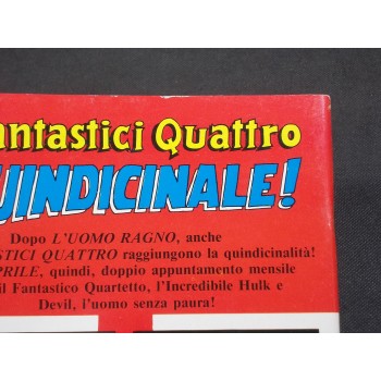 FANTASTICI QUATTRO 0/250 Seq. Cpl + Speciale – Star Comics / Marvel Italia 1988