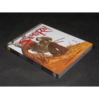 SAMURAI 1/3 Sequenza completa – di Di  Giorgio e Genet – Panini 2013 NUOVI