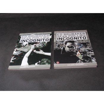 INCOGNITO 1/2 Completa – di Brubaker e Phillips – 100% Cult Comics – 2009 NUOVI