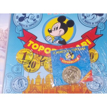 TOPOLINO 3503 con Topodollaro e raccoglitore – Disney Panini 2023 Sigillato