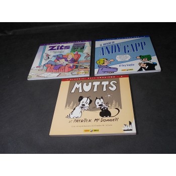 I CLASSICI DELL'UMORISMO 1/3 Serie cpl – Zits, Andy Capp, Mutts - Panini 2004