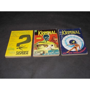 KRIMINAL 1/419 Serie completa – Editoriale Corno 1964 Prima Edizione