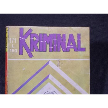 KRIMINAL 1/419 Serie completa – Editoriale Corno 1964 Prima Edizione