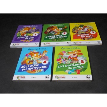 GERONIMO STILTON 1/5 Sequenza completa – Piemme per Conad 2019