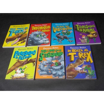 GERONIMO STILTON L'ISOLA DEI DINOSAURI – 1/7 Serie completa – Piemme 2020