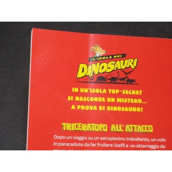 GERONIMO STILTON L'ISOLA DEI DINOSAURI – 1/7 Serie completa – Piemme 2020